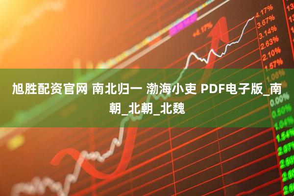 旭胜配资官网 南北归一 渤海小吏 PDF电子版_南朝_北朝_北魏
